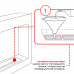 Топливный блок SteelHeat LINE GLASS 800